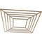 Ekena Millwork Raven Wood Fretwork Pierced Ceiling Medallion, Hickory, 38"OD x 14"ID x 3/8"T CMWP38X38X0375RAHI - alternate 4